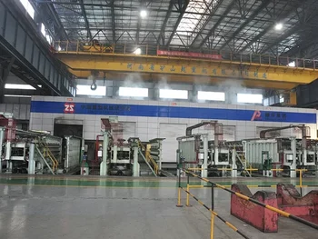 Ligne de production de tôles d'acier laminées à plat de 2 500 000 tonnes